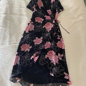 Spenser Jeremy Floral Wrap Dress